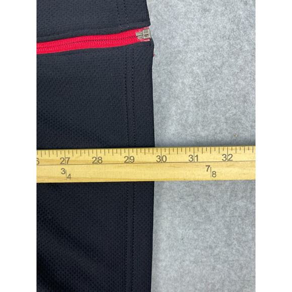 Under Armour Full Zip Sweatshirt Men's 2XL Black Jacket Red Spell Out‎ Workout - Picture 6 of 8